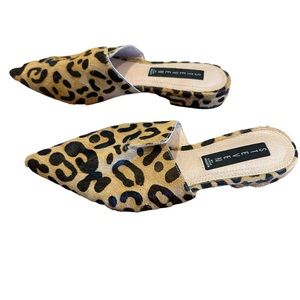 Steven by Steve Madden Leopard  Mules